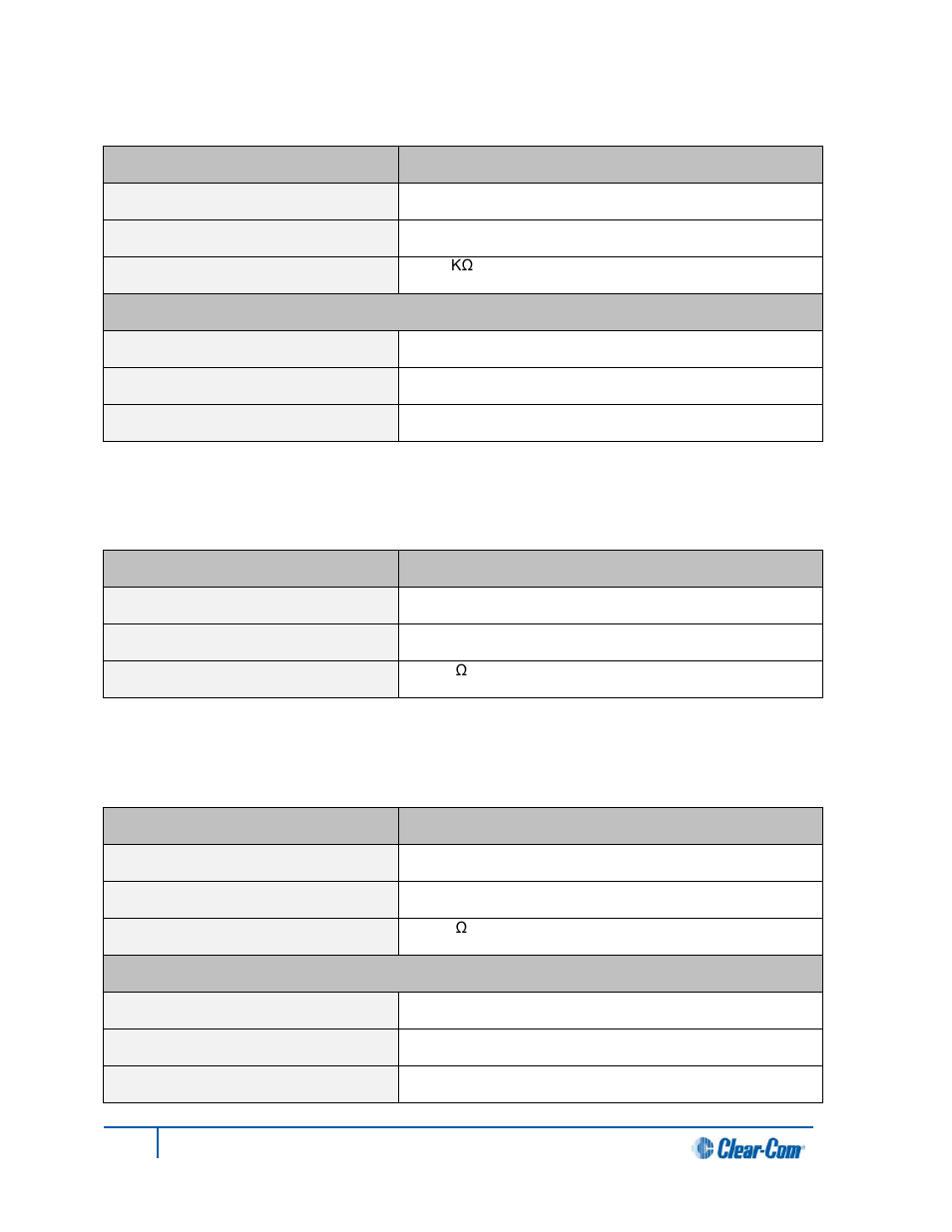 6 four-wire module outputs, 7 stage announce outputs, Four-wire module outputs | Stage announce outputs | Clear-Com HLI-FBS User Manual | Page 119 / 143