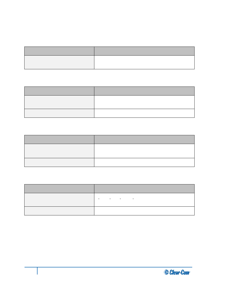 2 two-wire module: general, 1 connectors, 2 dimensions and weight | 3 power requirements (external), 4 environmental, Two-wire module: general, Connectors, Dimensions and weight, Power requirements (external), Environmental | Clear-Com HLI-FBS User Manual | Page 123 / 143