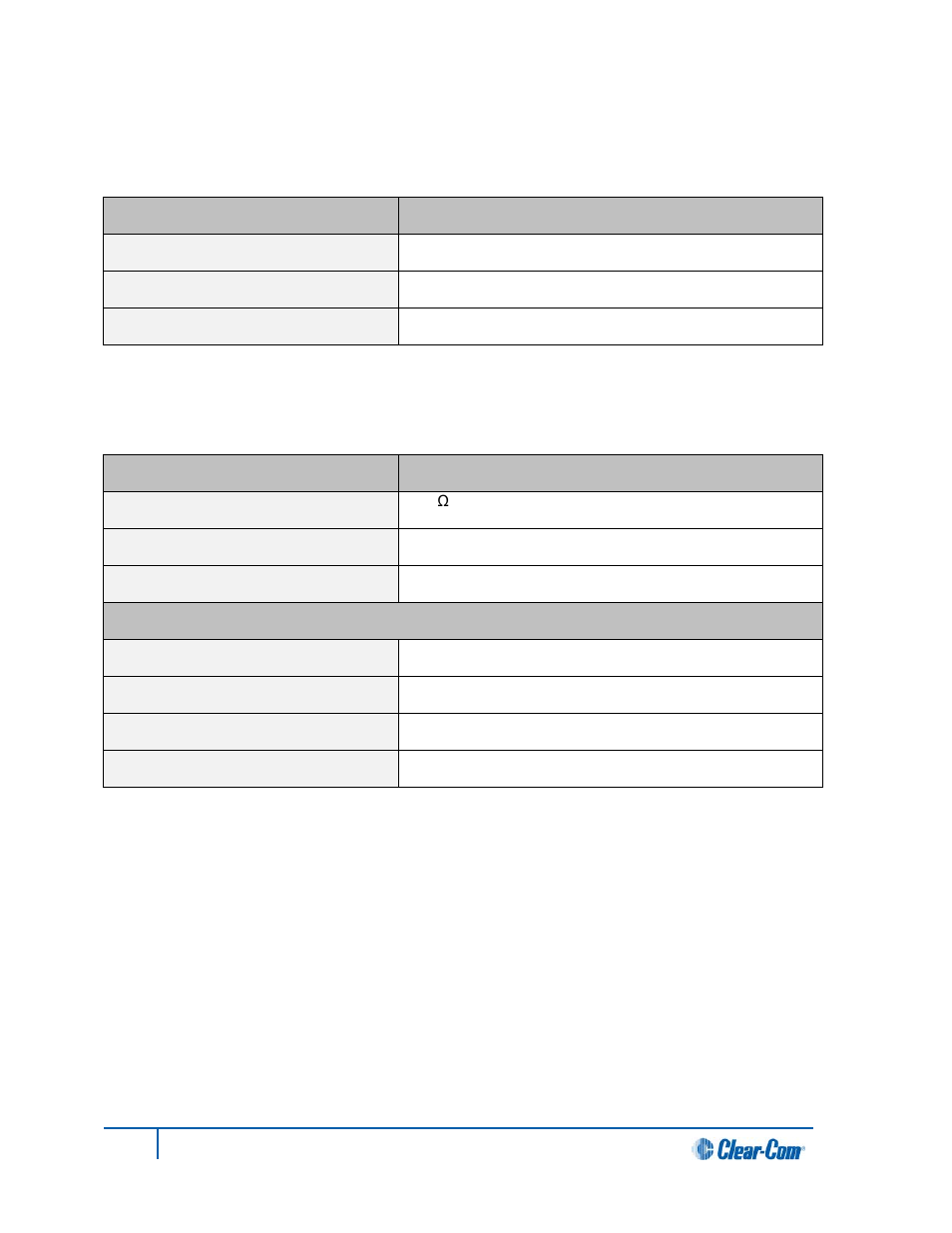 4 beltpack (hbp-2x), 1 connectors, 2 microphone pre-amplifier | Beltpack (hbp-2x), Connectors, Microphone pre-amplifier | Clear-Com HLI-FBS User Manual | Page 125 / 143