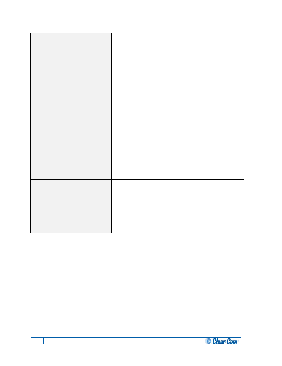 Clear-Com HLI-FBS User Manual | Page 143 / 143