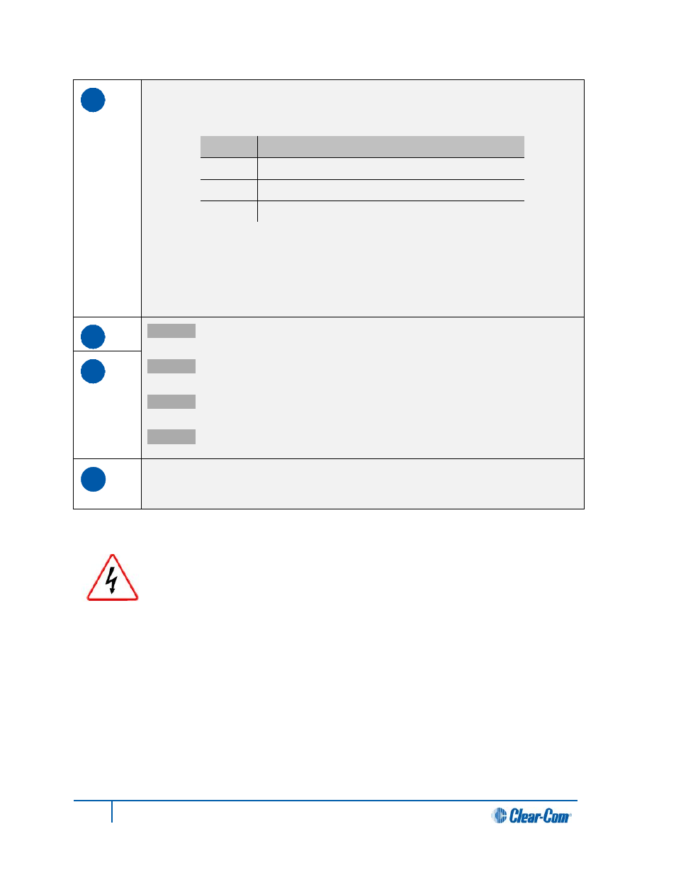 Clear-Com HLI-FBS User Manual | Page 20 / 143