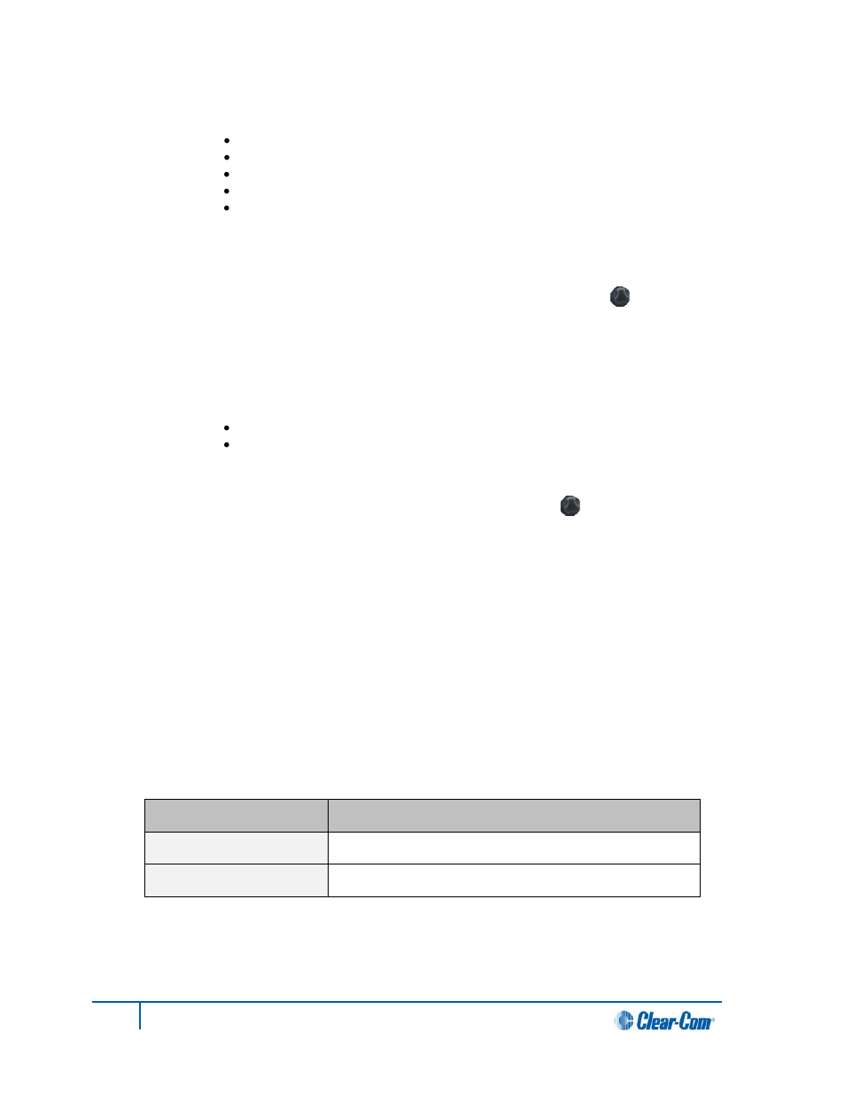 Clear-Com HLI-FBS User Manual | Page 62 / 143