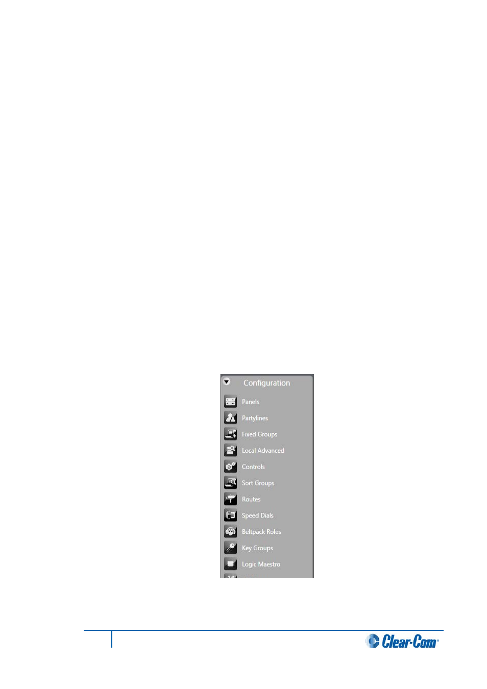 48 partylines, Partylines | Clear-Com HX System Frames User Manual | Page 140 / 290