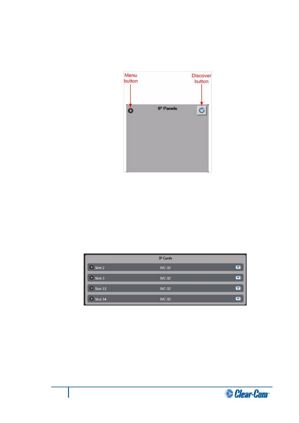 Clear-Com HX System Frames User Manual | Page 167 / 290