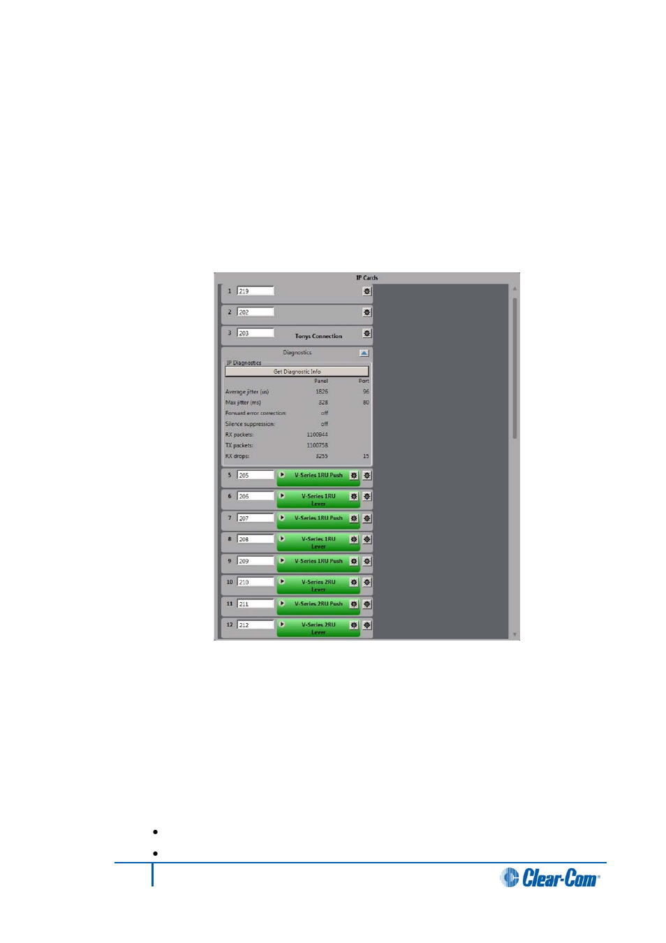 Clear-Com HX System Frames User Manual | Page 176 / 290