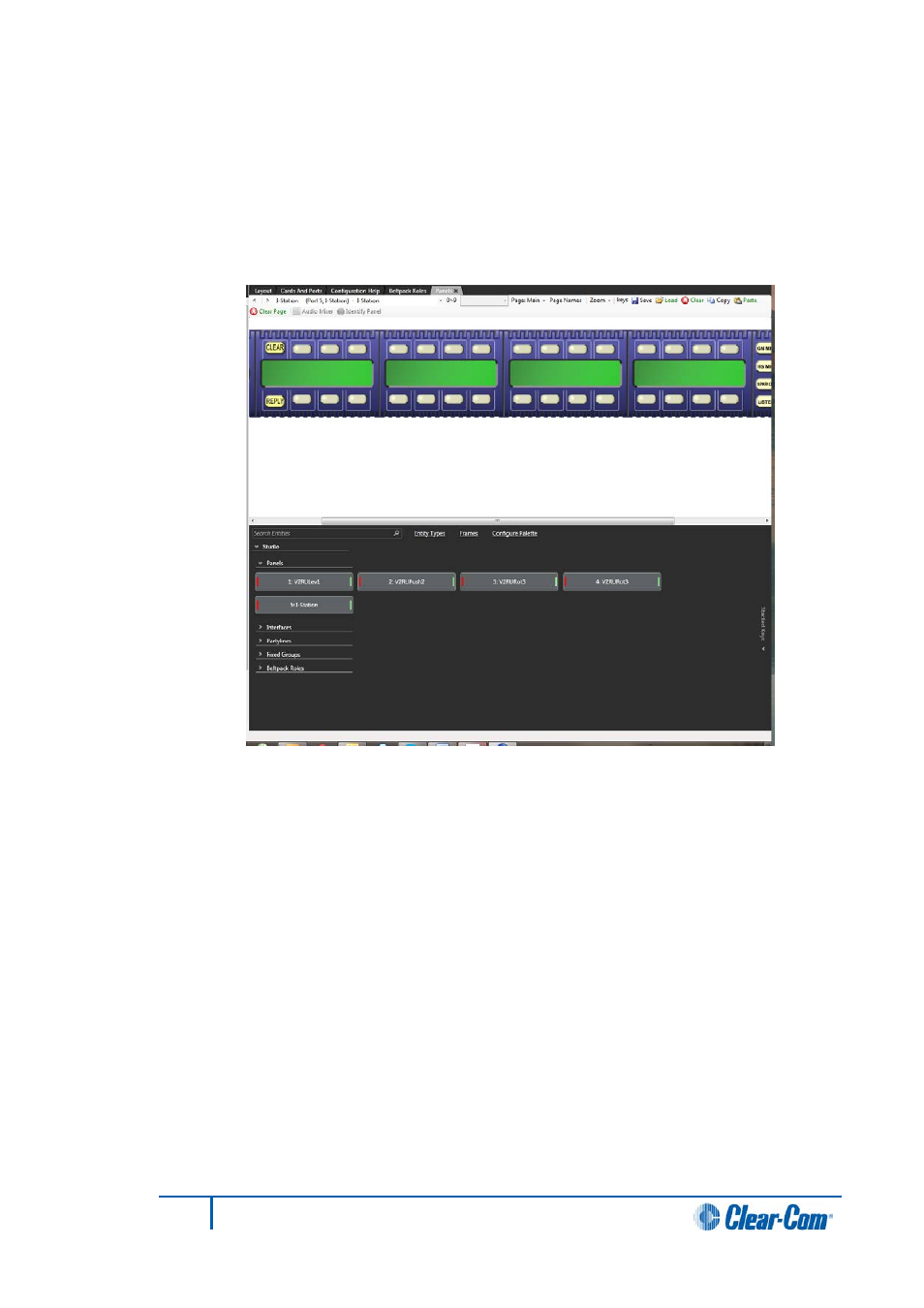 5 i-series programming, 1 assigning labels, I-series programming | Assigning labels | Clear-Com HX System Frames User Manual | Page 201 / 290