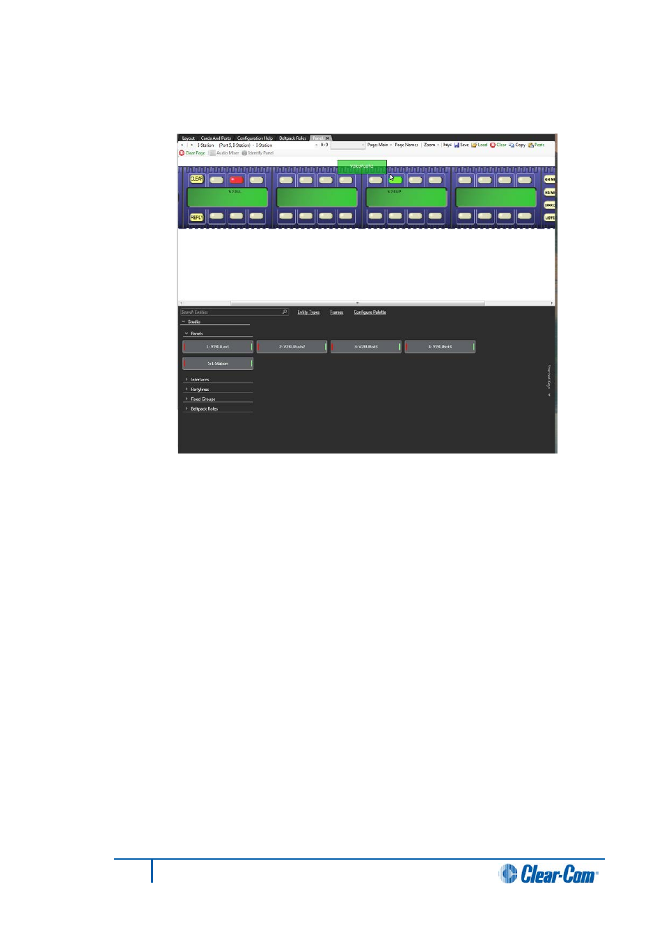 2 re-assignment of labels, 3 i-series label functions, Activation | Re-assignment of labels, I-series label functions | Clear-Com HX System Frames User Manual | Page 202 / 290