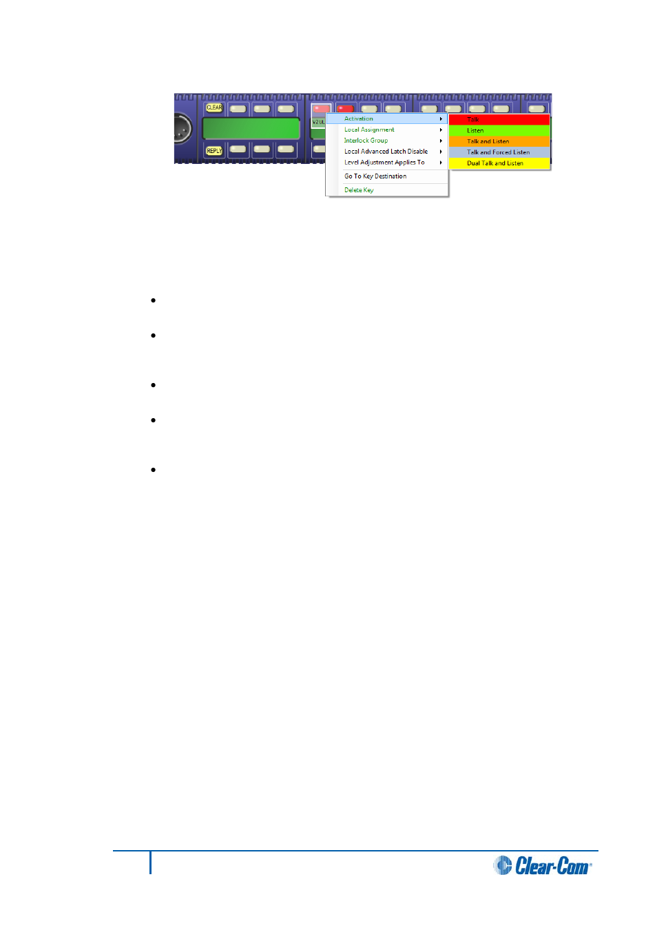 Local assignment, Interlock group | Clear-Com HX System Frames User Manual | Page 203 / 290