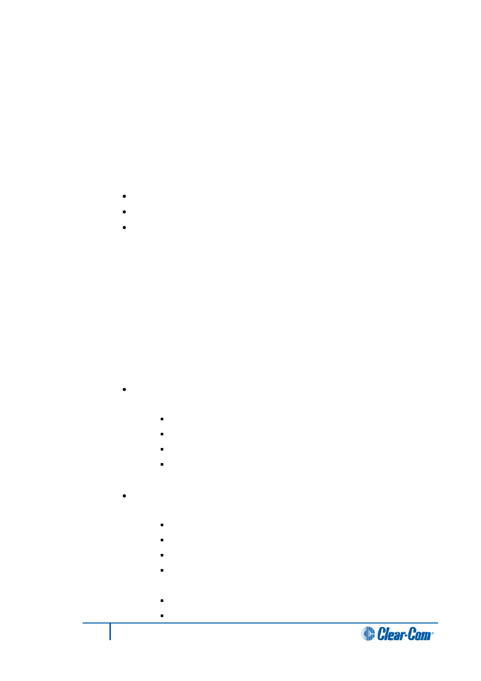 Clear-Com HX System Frames User Manual | Page 256 / 290