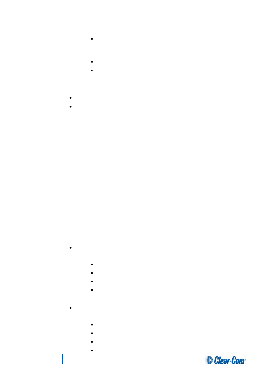 Clear-Com HX System Frames User Manual | Page 258 / 290