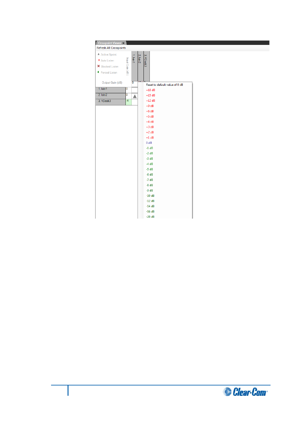 Clear-Com HX System Frames User Manual | Page 268 / 290