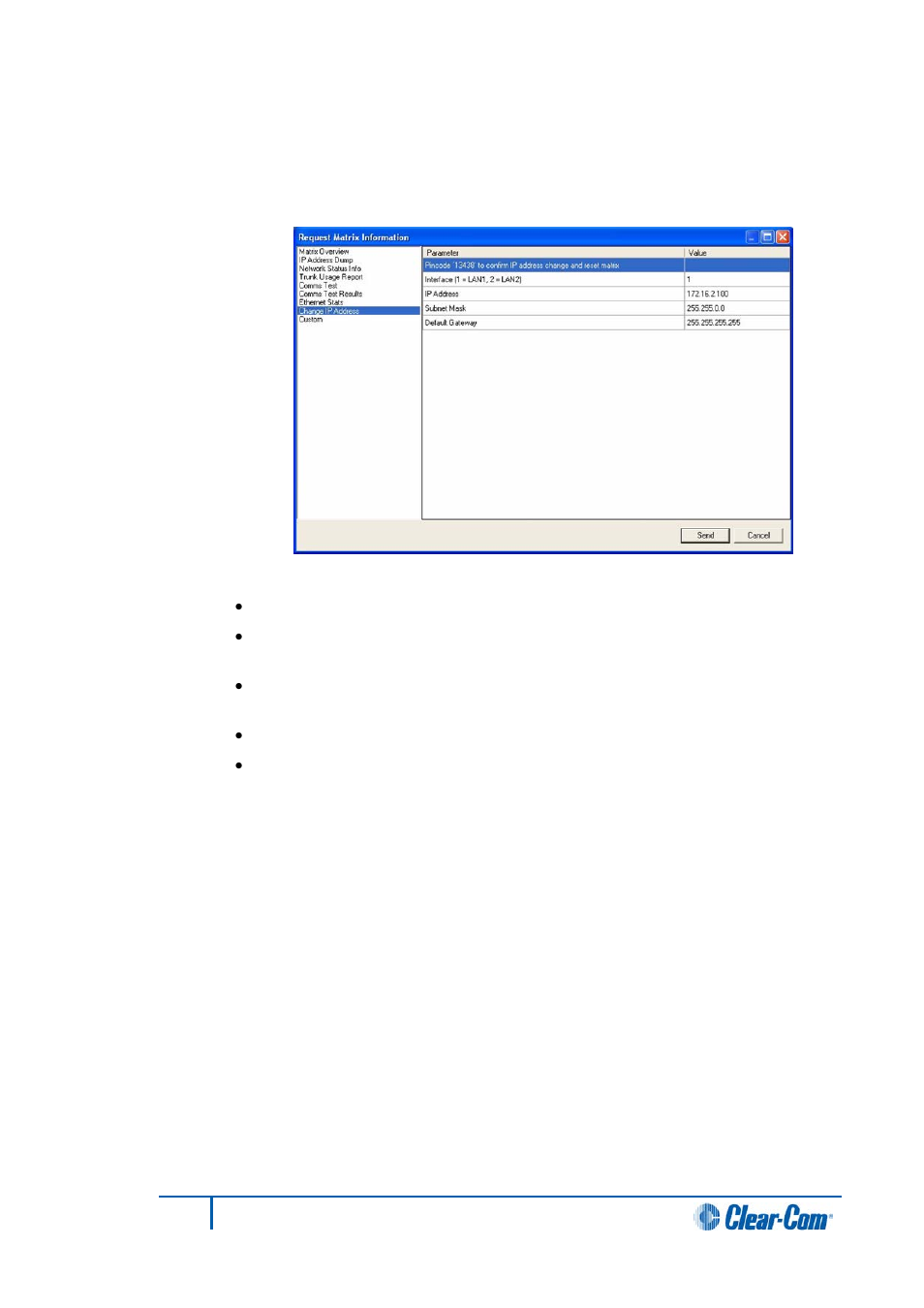 Clear-Com HX System Frames User Manual | Page 274 / 290