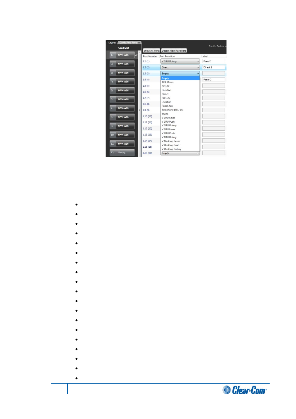 Clear-Com HX System Frames User Manual | Page 80 / 290