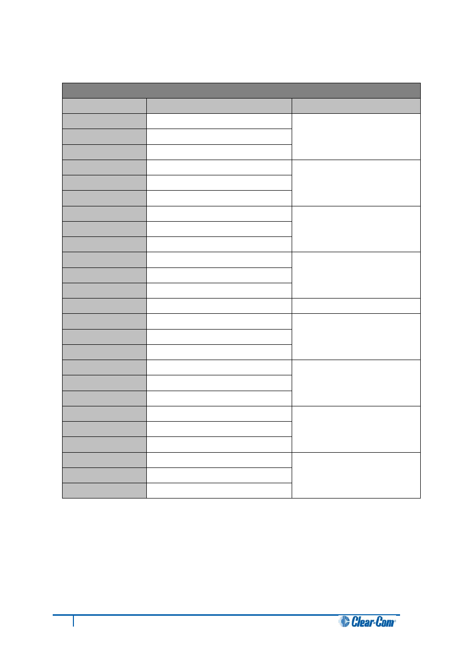 Clear-Com HX System Frames User Manual | Page 42 / 86