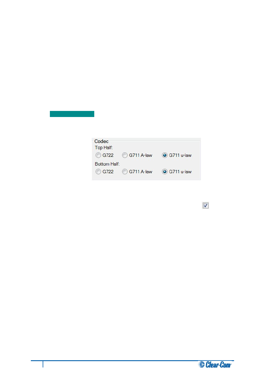 Clear-Com HX System Frames User Manual | Page 50 / 86