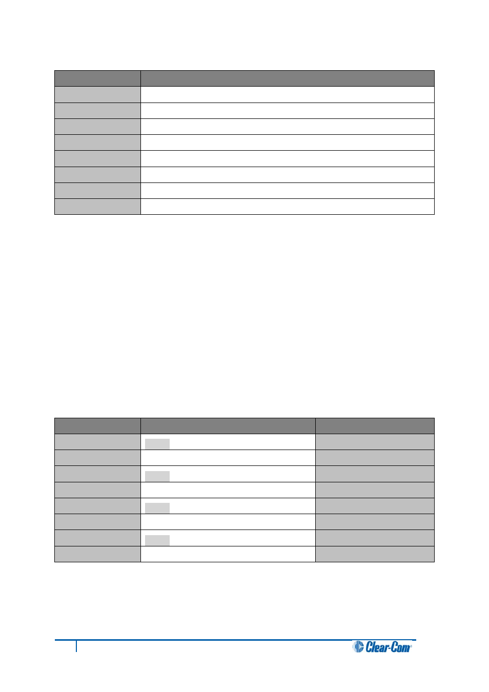 Clear-Com HX System Frames User Manual | Page 74 / 86