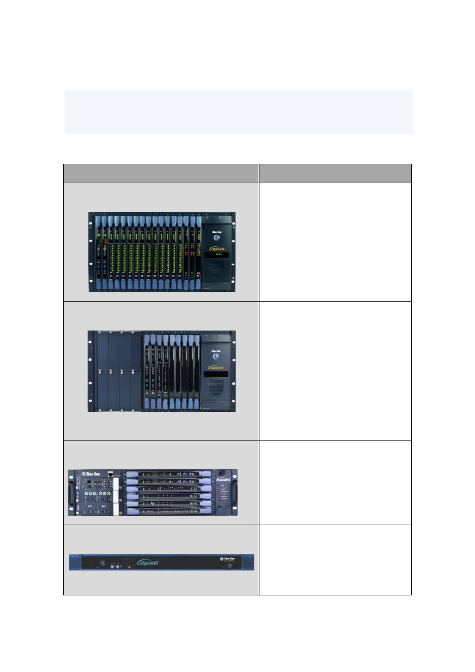 3 overview, 1 eclipse hx matrices, Overview | Eclipse hx matrices | Clear-Com HX System Frames User Manual | Page 10 / 70