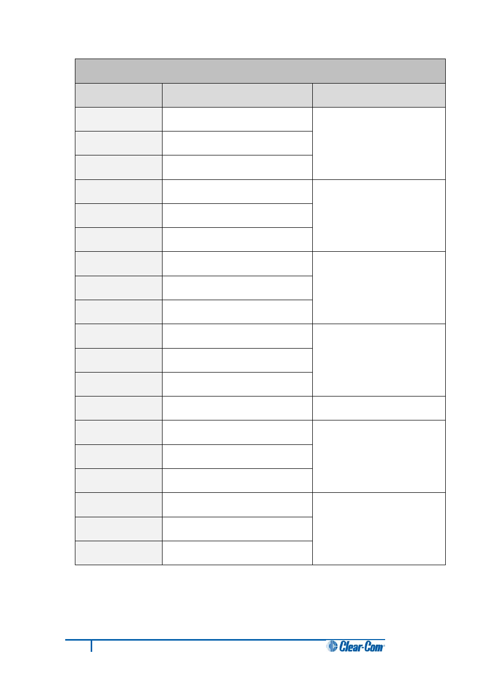 Clear-Com HX System Frames User Manual | Page 31 / 70