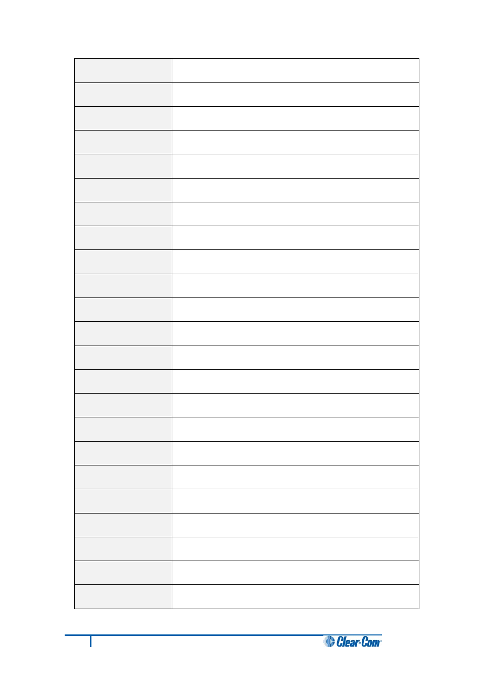 Clear-Com HX System Frames User Manual | Page 35 / 70