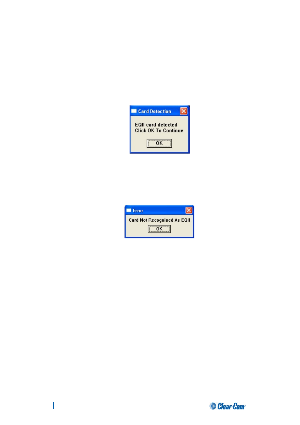 Clear-Com HX System Frames User Manual | Page 112 / 186