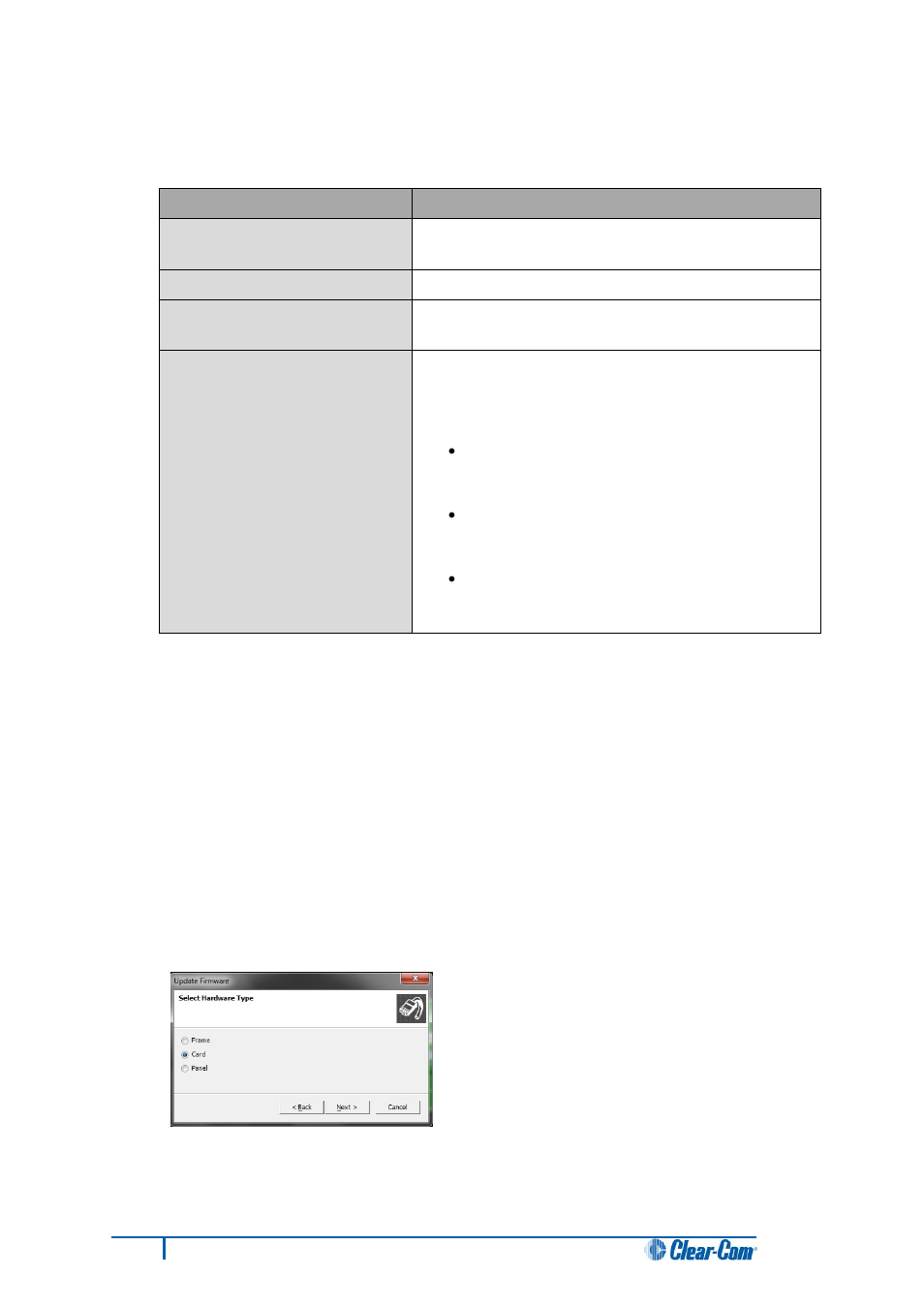 Clear-Com HX System Frames User Manual | Page 120 / 186