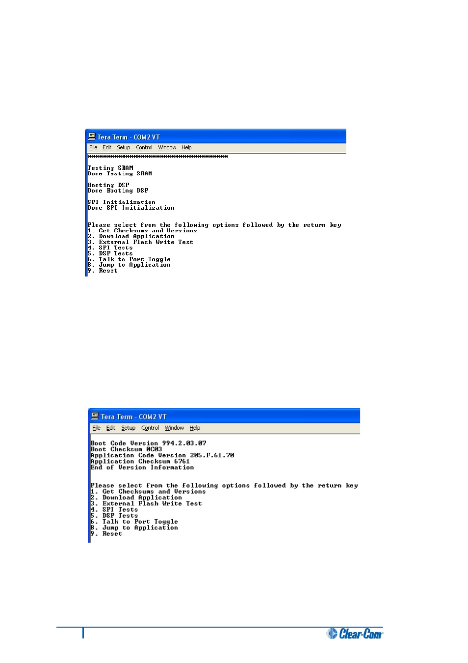 Clear-Com HX System Frames User Manual | Page 135 / 186