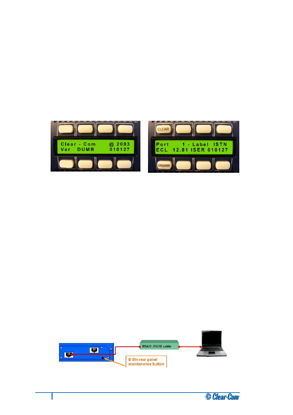 3 manually upgrading e-station application code, Manually upgrading e-station application code | Clear-Com HX System Frames User Manual | Page 137 / 186