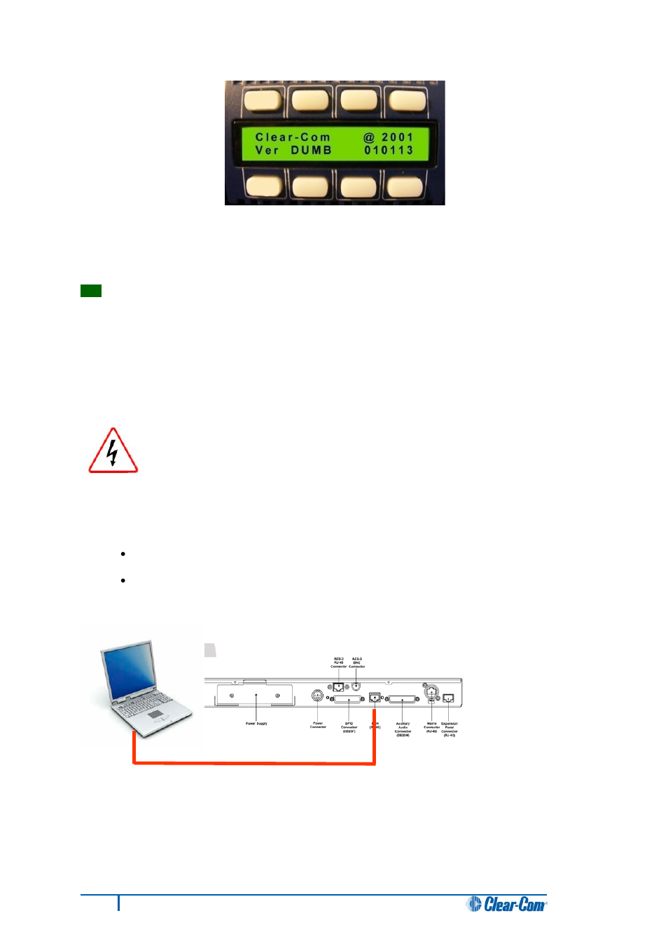 3 manually upgrading v-series panels, Manually upgrading v-series panels | Clear-Com HX System Frames User Manual | Page 141 / 186