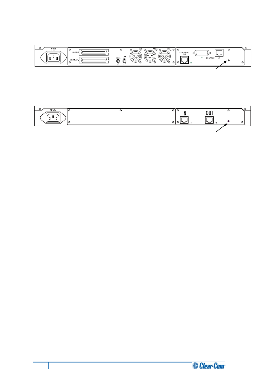 Clear-Com HX System Frames User Manual | Page 180 / 186