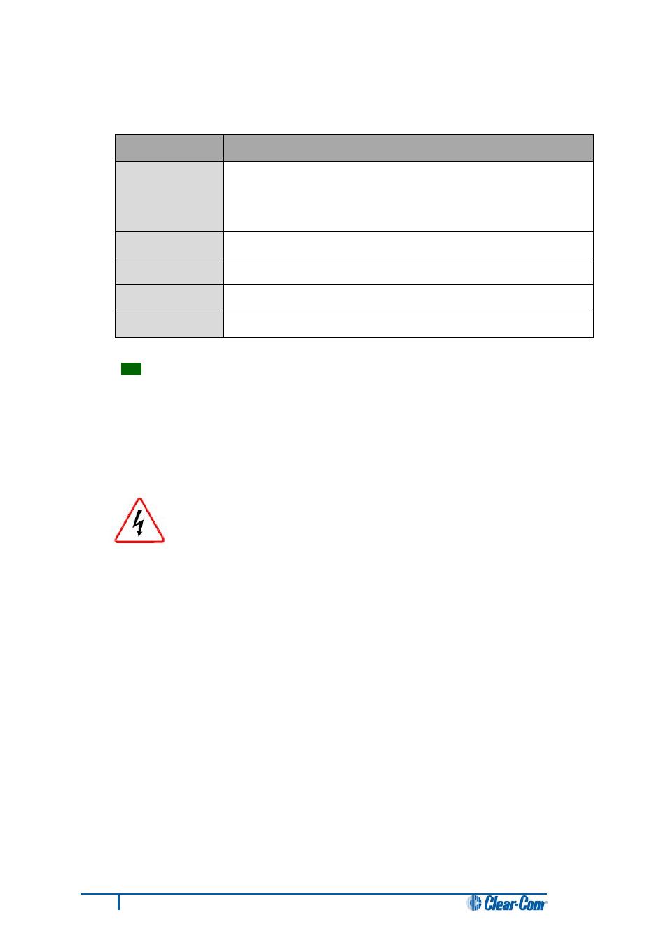 Clear-Com HX System Frames User Manual | Page 60 / 186