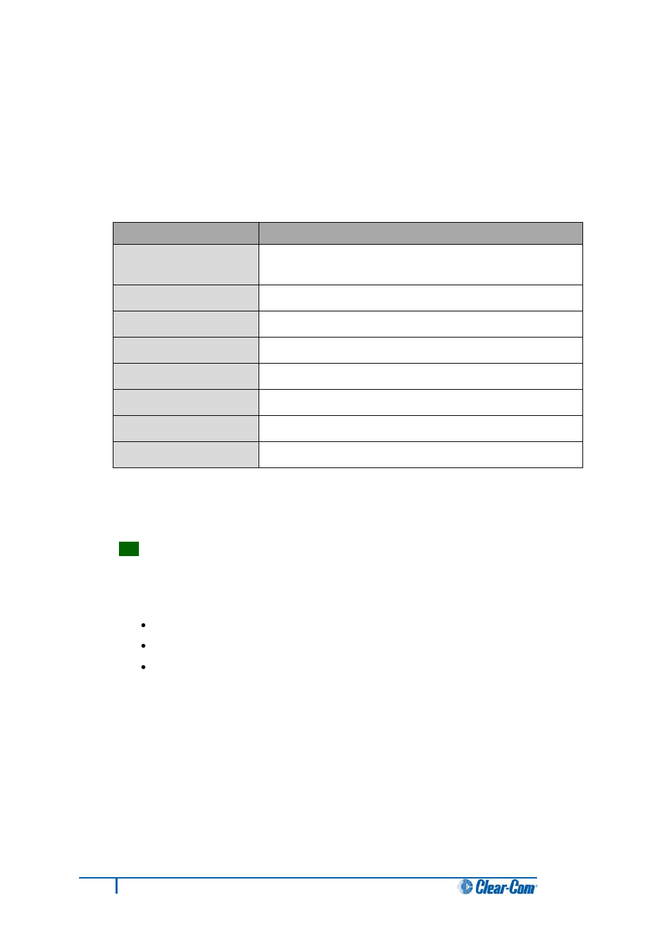 Clear-Com HX System Frames User Manual | Page 68 / 186