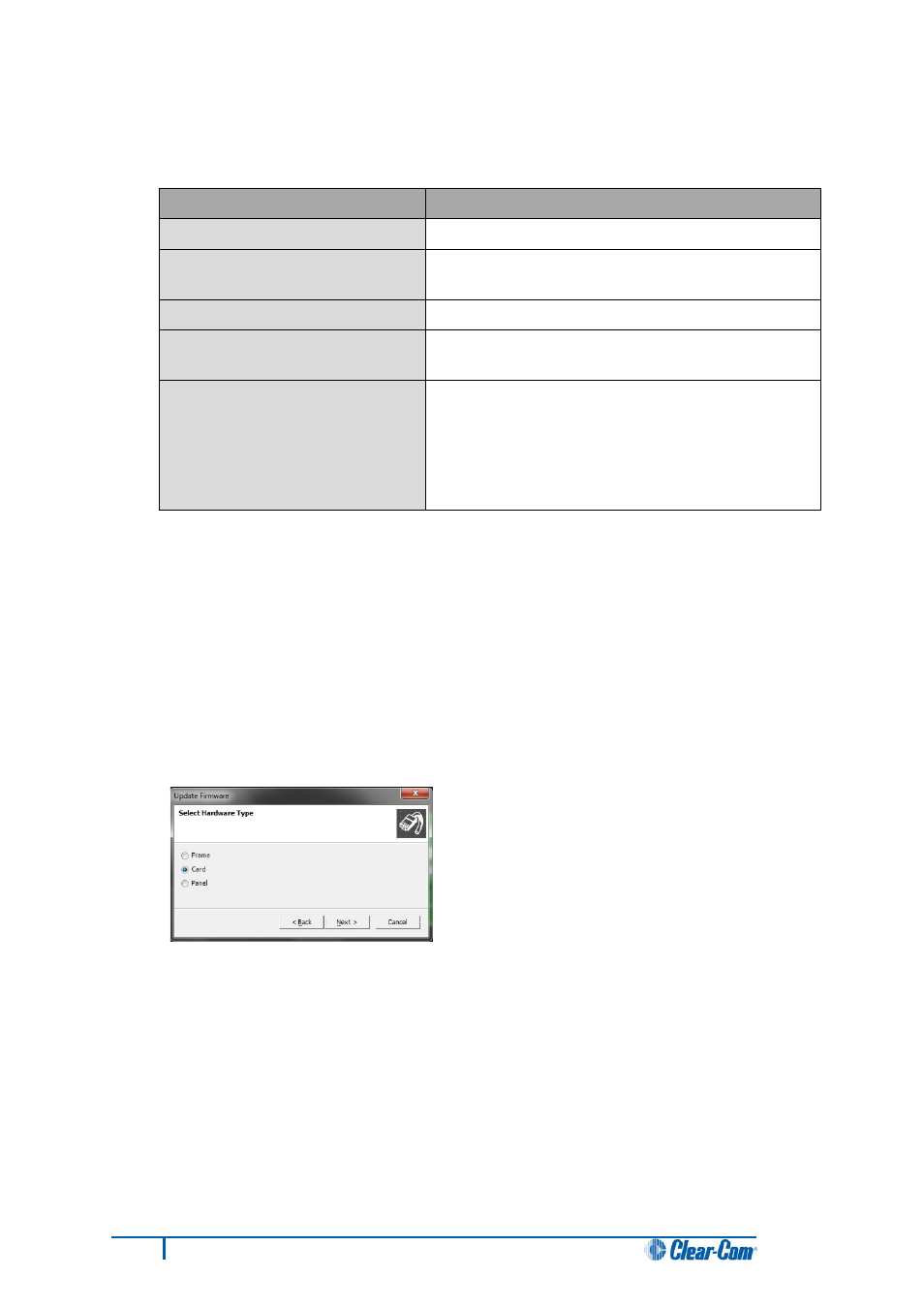 Clear-Com HX System Frames User Manual | Page 79 / 186