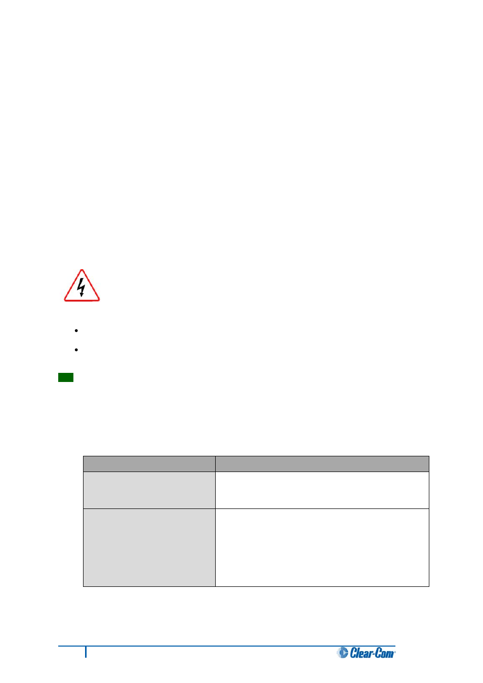 Clear-Com HX System Frames User Manual | Page 80 / 186