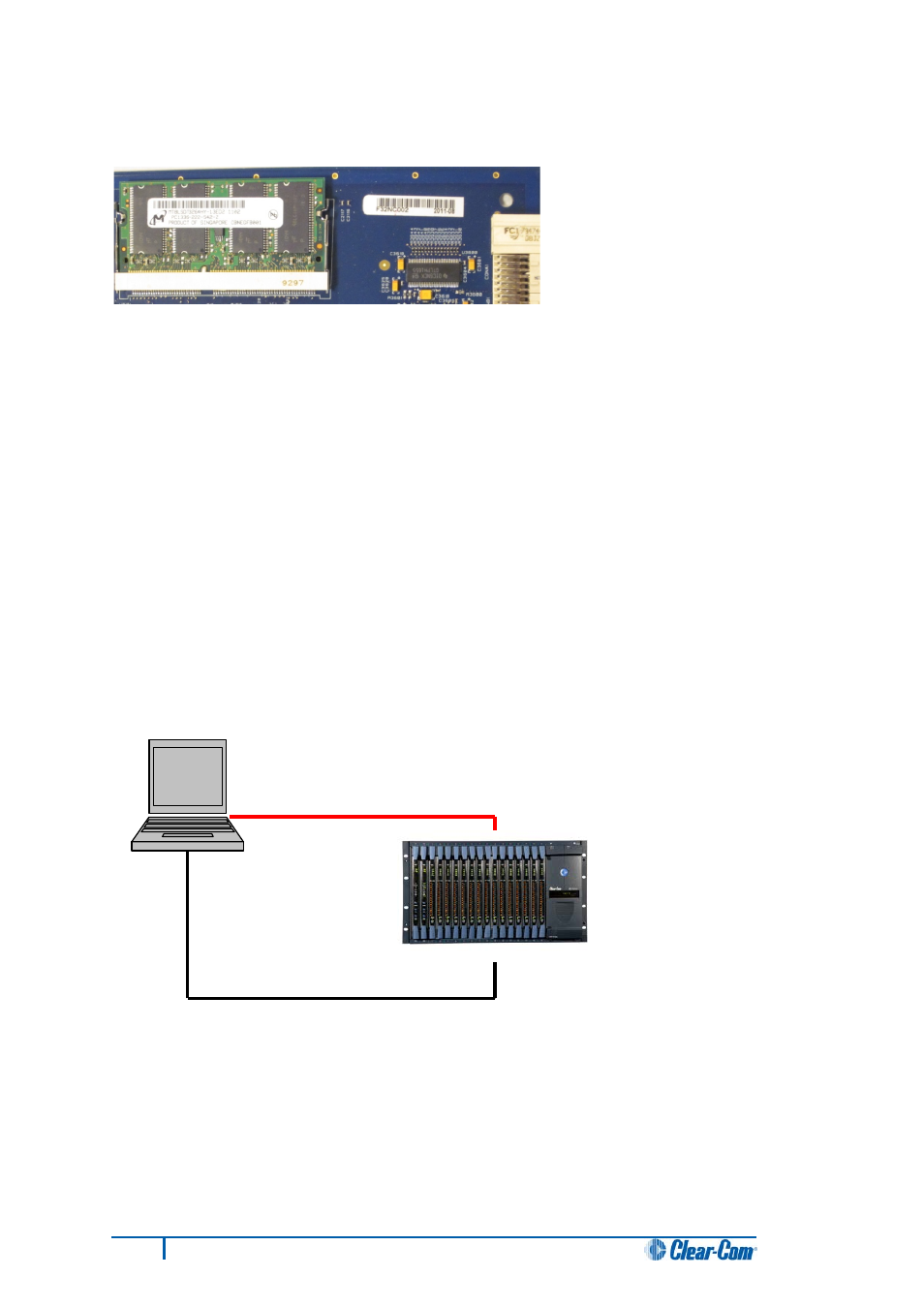 2 upgrading the e-que card (mk1), Upgrading the e-que card (mk1) | Clear-Com HX System Frames User Manual | Page 92 / 186