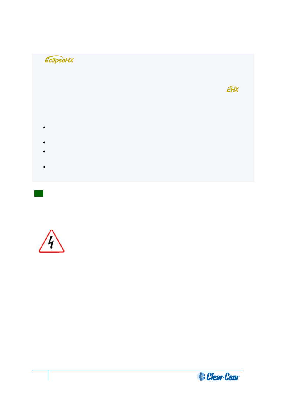 2 introduction, Introduction | Clear-Com HX System Frames User Manual | Page 10 / 143