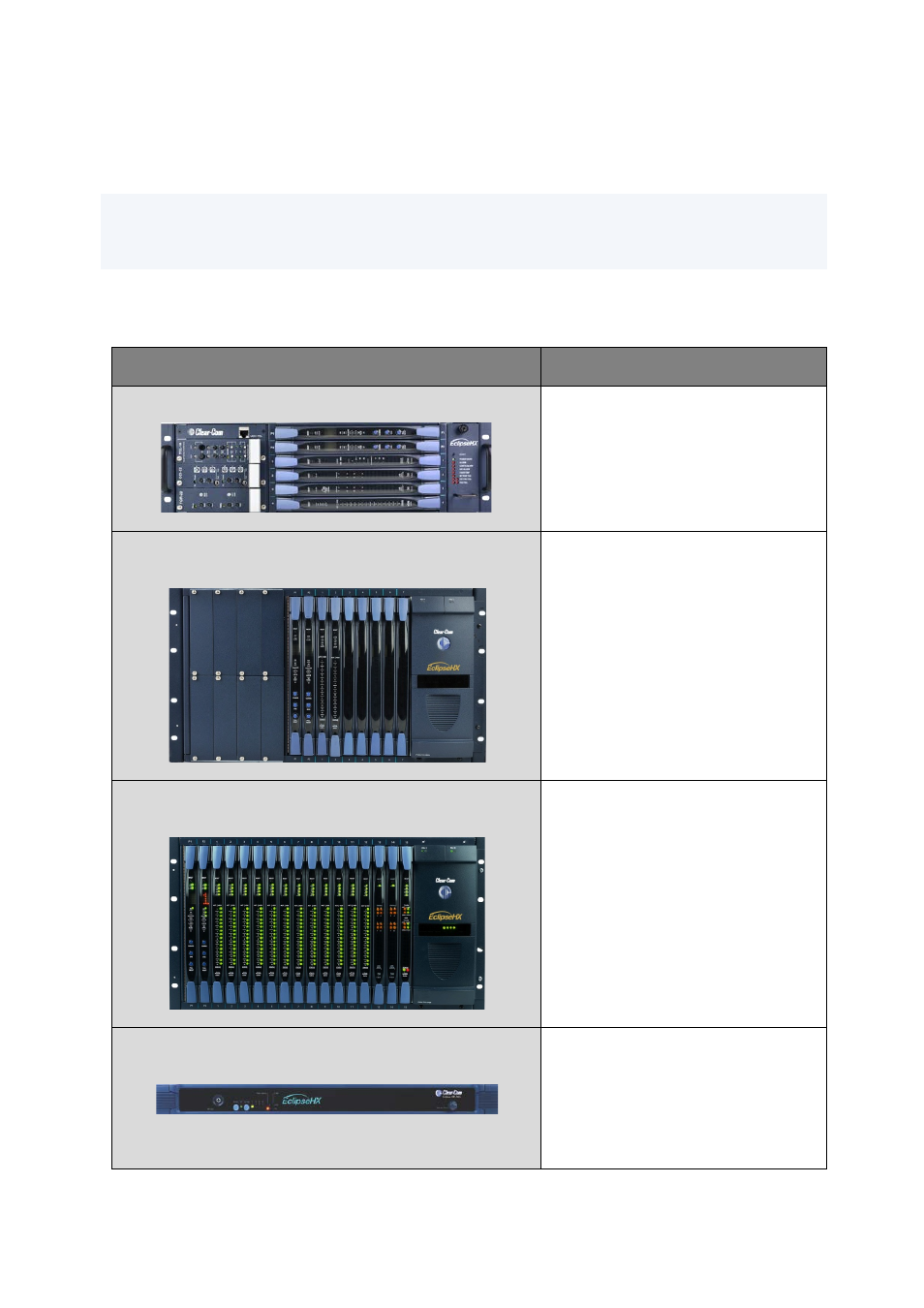 3 overview, 1 eclipse hx matrices, Overview | Eclipse hx matrices | Clear-Com HX System Frames User Manual | Page 13 / 143