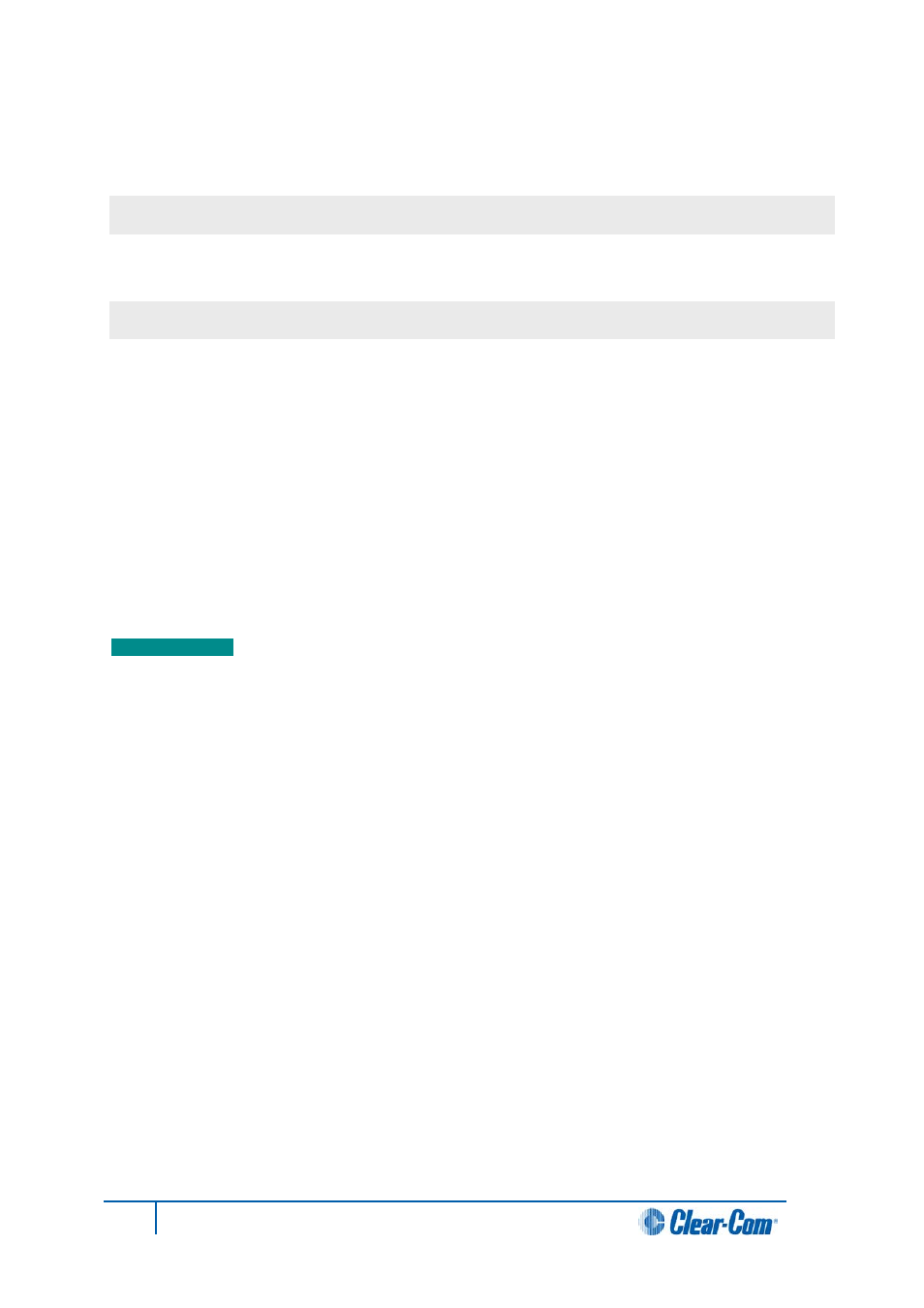 Clear-Com HX System Frames User Manual | Page 36 / 143