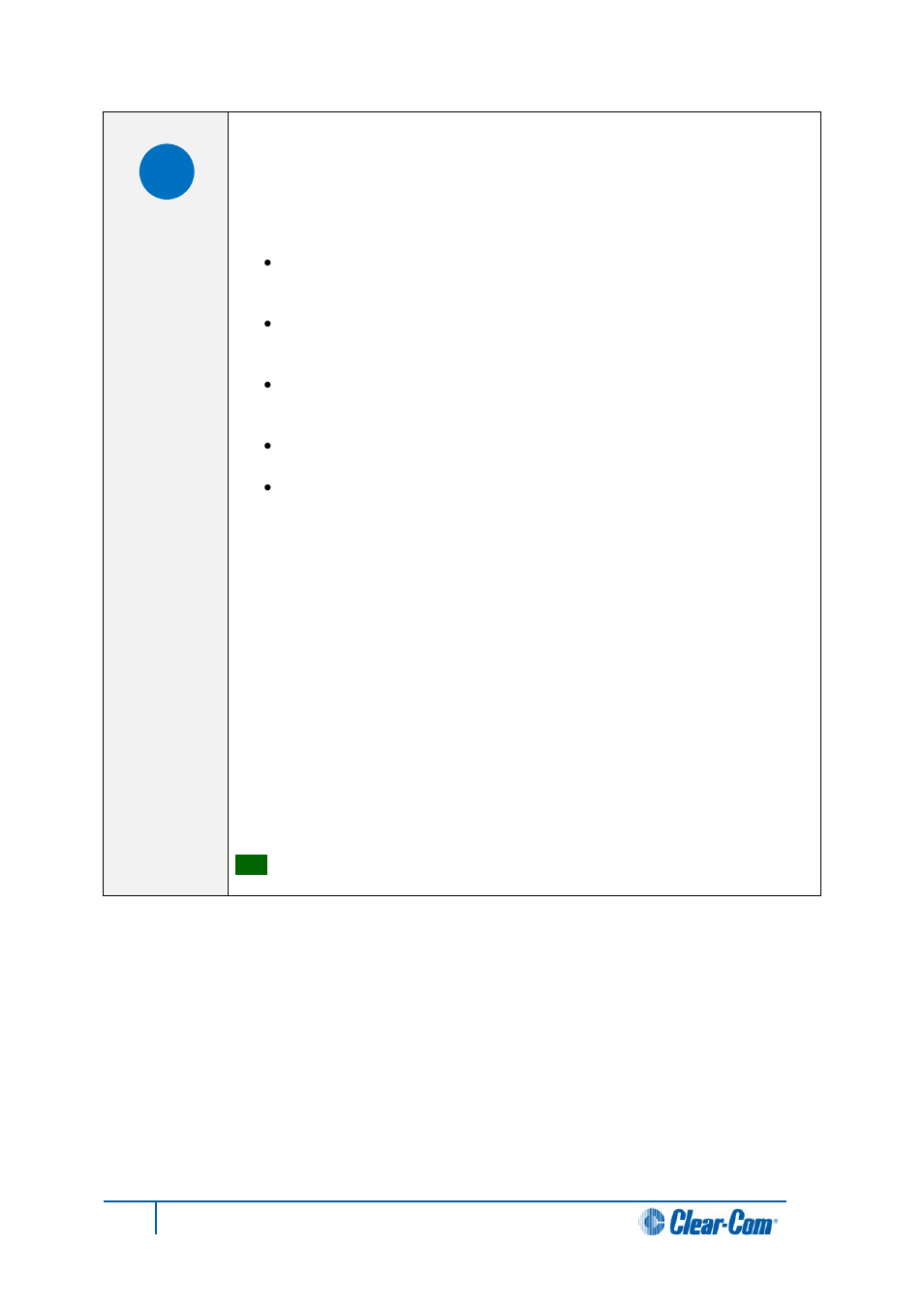 Clear-Com HX System Frames User Manual | Page 46 / 143