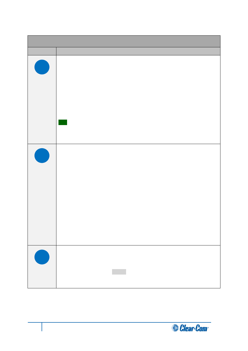 Clear-Com HX System Frames User Manual | Page 64 / 143