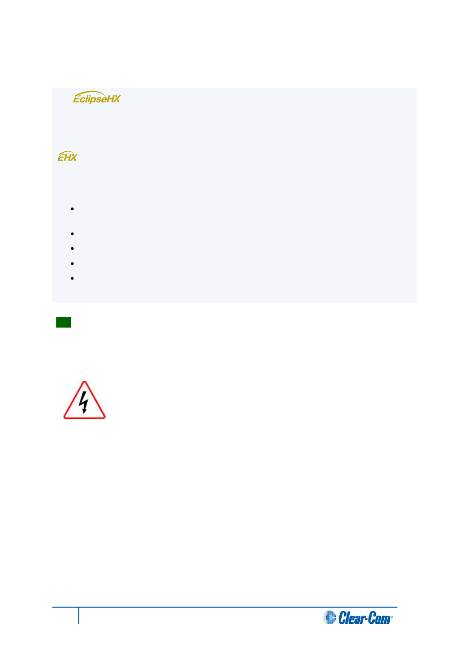 2 introduction, Introduction | Clear-Com HX System Frames User Manual | Page 11 / 145