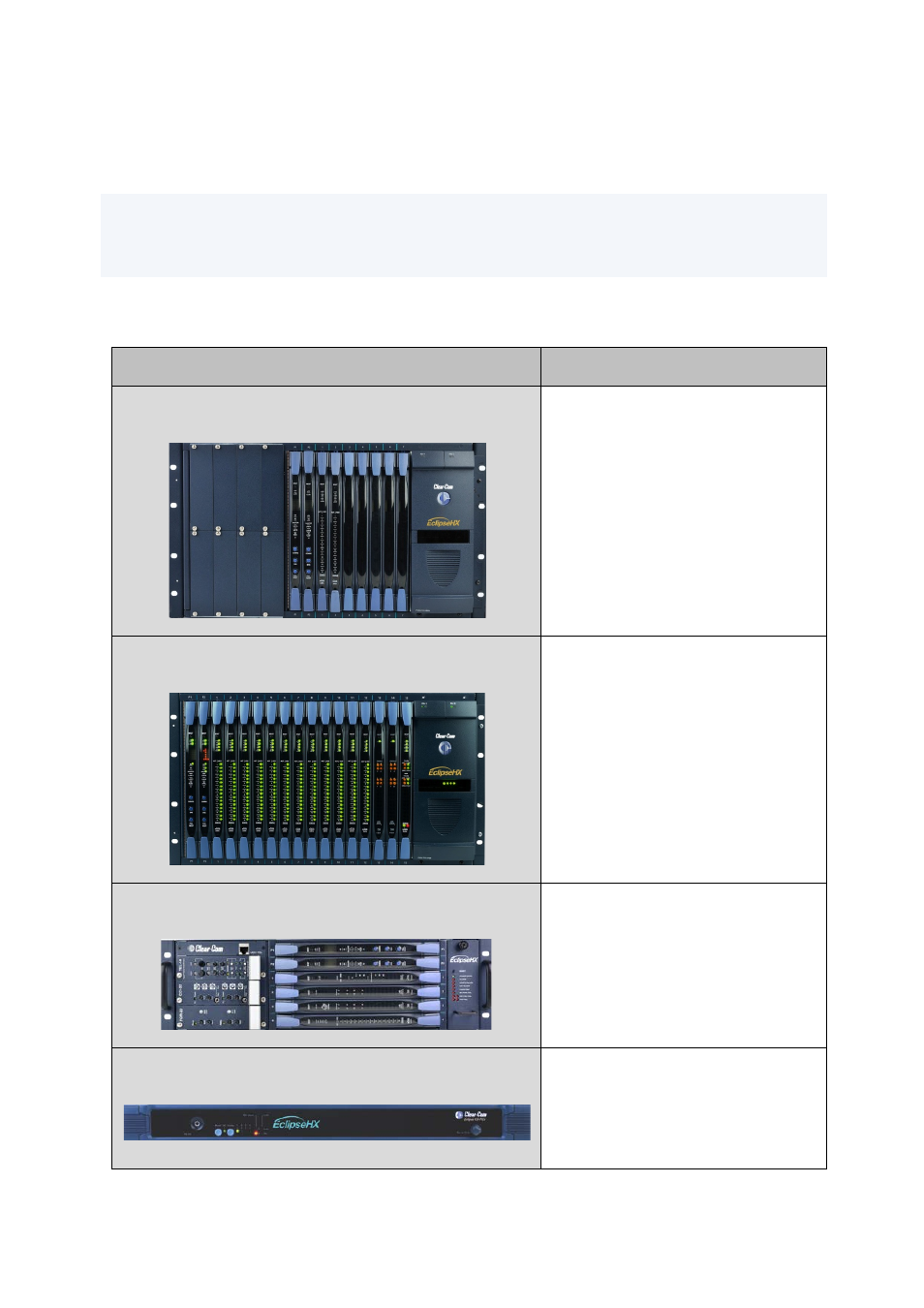 3 overview, 1 eclipse hx matrix frames, Overview | Eclipse hx matrix frames | Clear-Com HX System Frames User Manual | Page 14 / 145