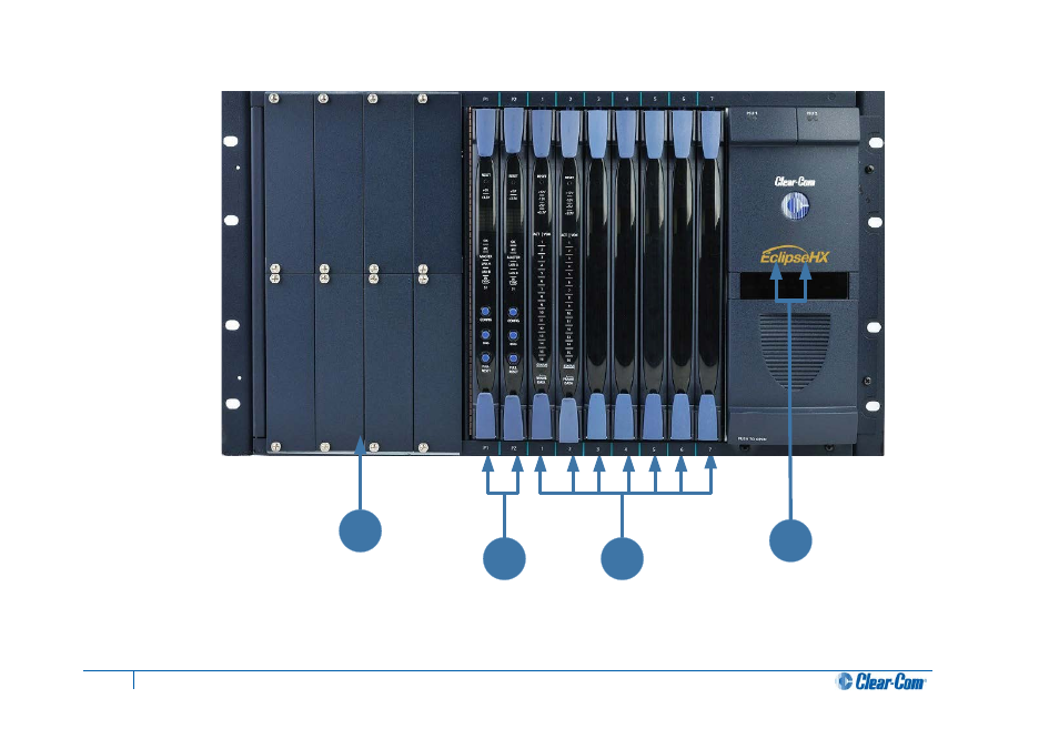 Cb d a | Clear-Com HX System Frames User Manual | Page 16 / 145