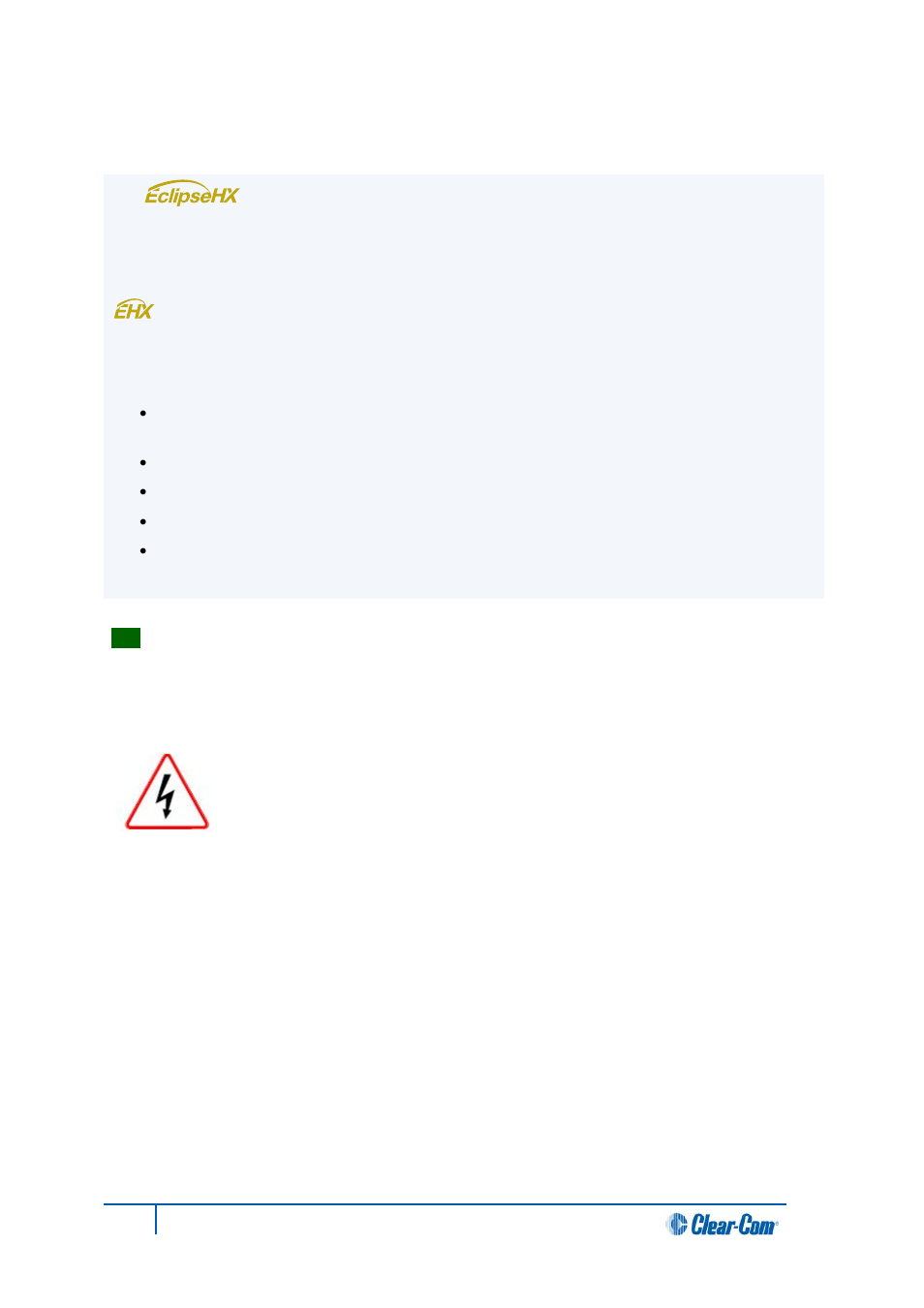 2 introduction, Introduction | Clear-Com HX System Frames User Manual | Page 11 / 145