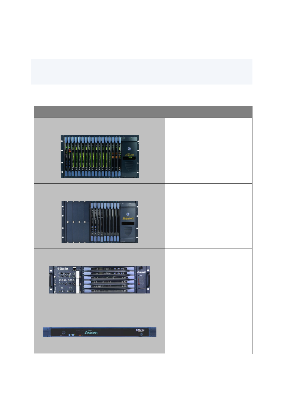 3 overview, 1 eclipse hx matrices, Overview | Eclipse hx matrices | Clear-Com HX System Frames User Manual | Page 14 / 145