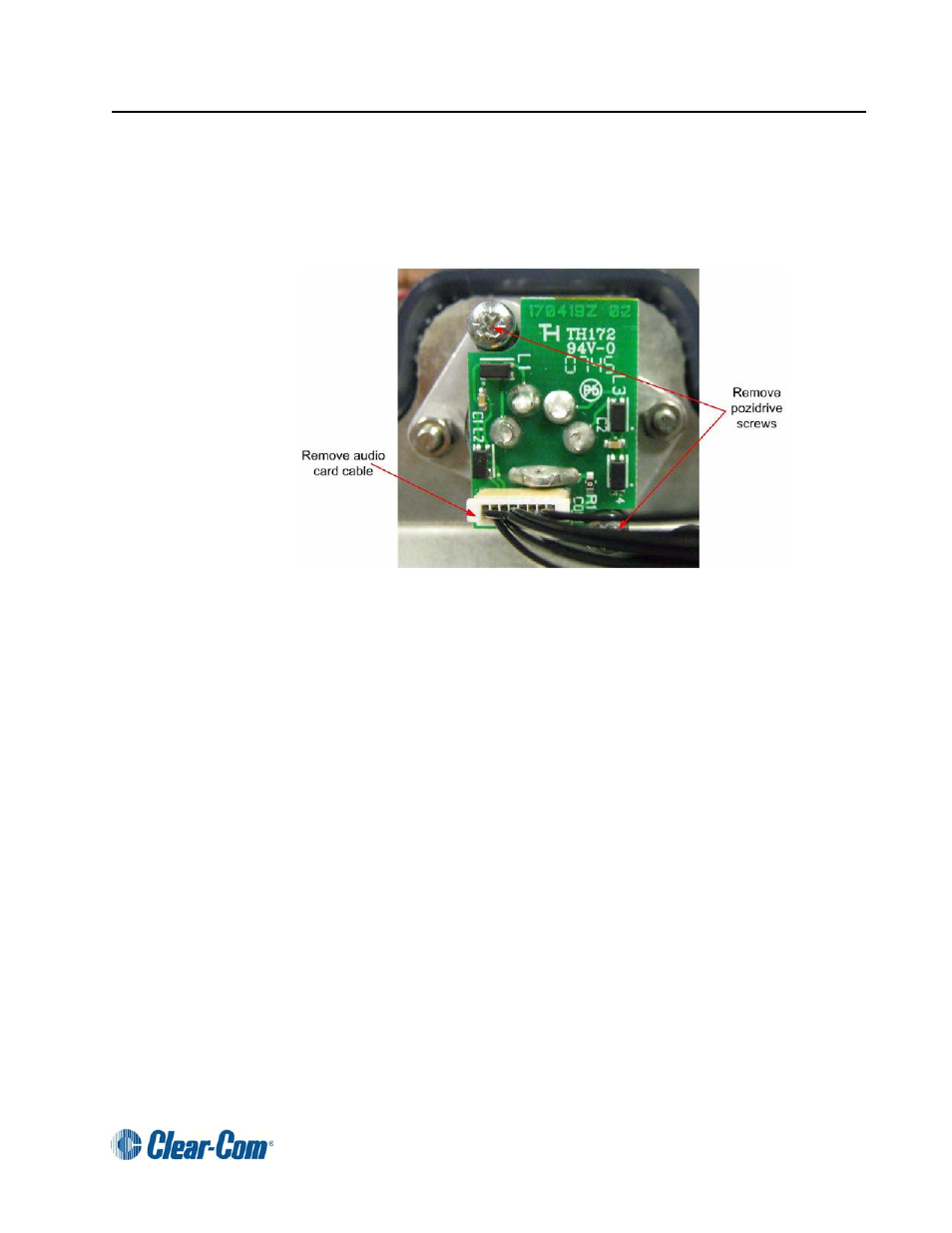 V-series xlr-7m option, Step 3, Step 2 | Clear-Com V12PDDXY User Manual | Page 13 / 16