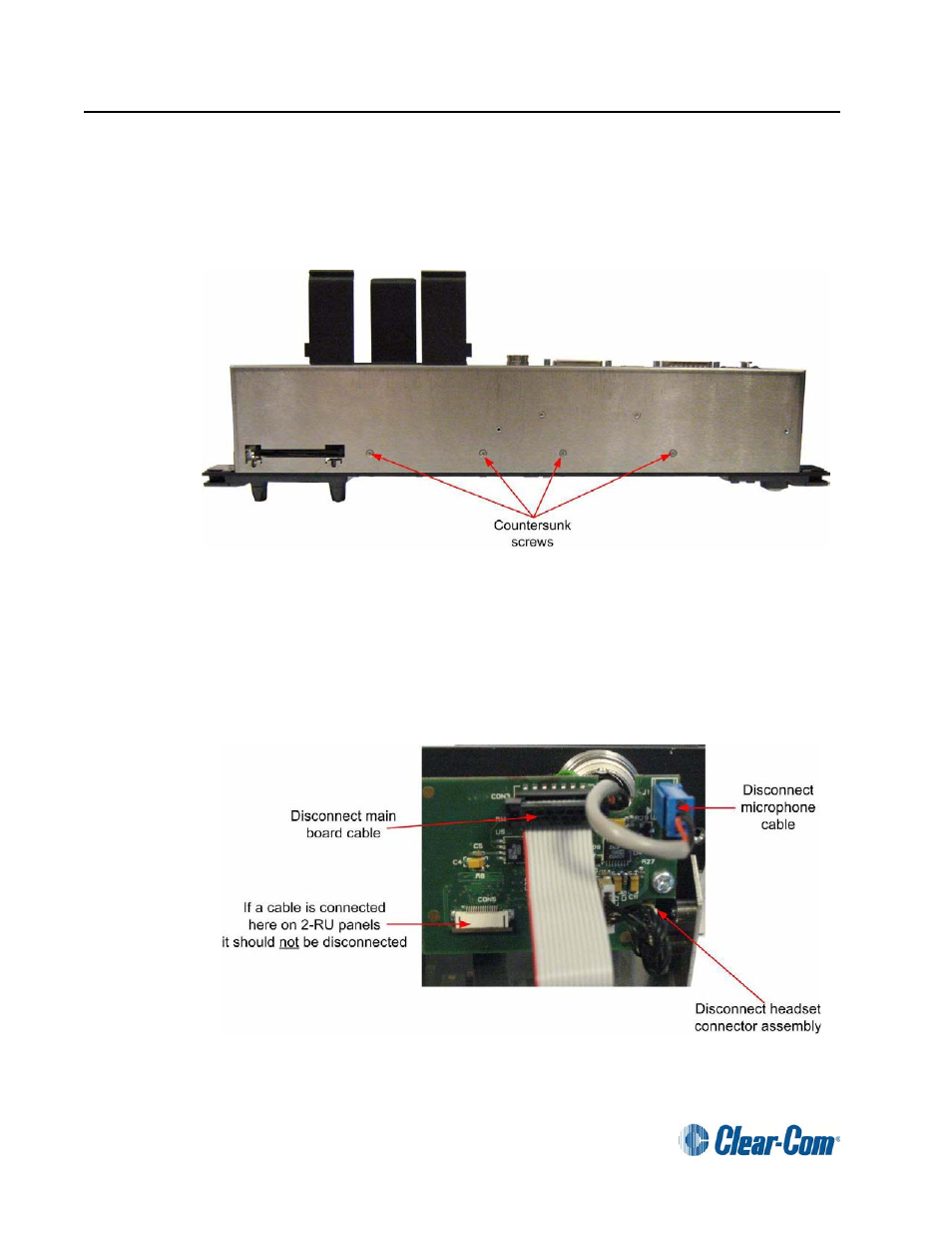 V-series xlr-7m option, Step 6, Step 5 | Clear-Com V12PDDXY User Manual | Page 4 / 16