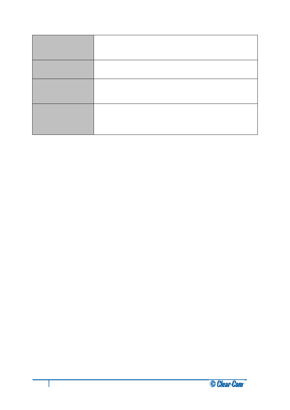 Clear-Com V12PDDXY User Manual | Page 187 / 187