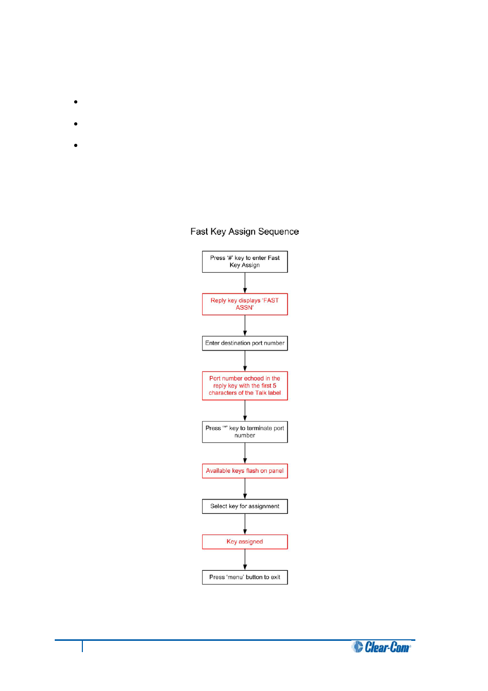 Assigning keys | Clear-Com V12PDDXY User Manual | Page 43 / 187