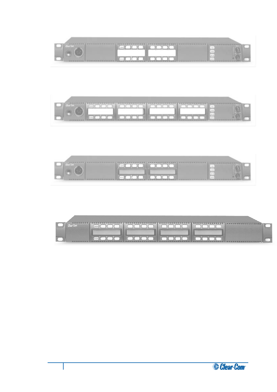 Clear-Com i-Series Panels User Manual | Page 16 / 87