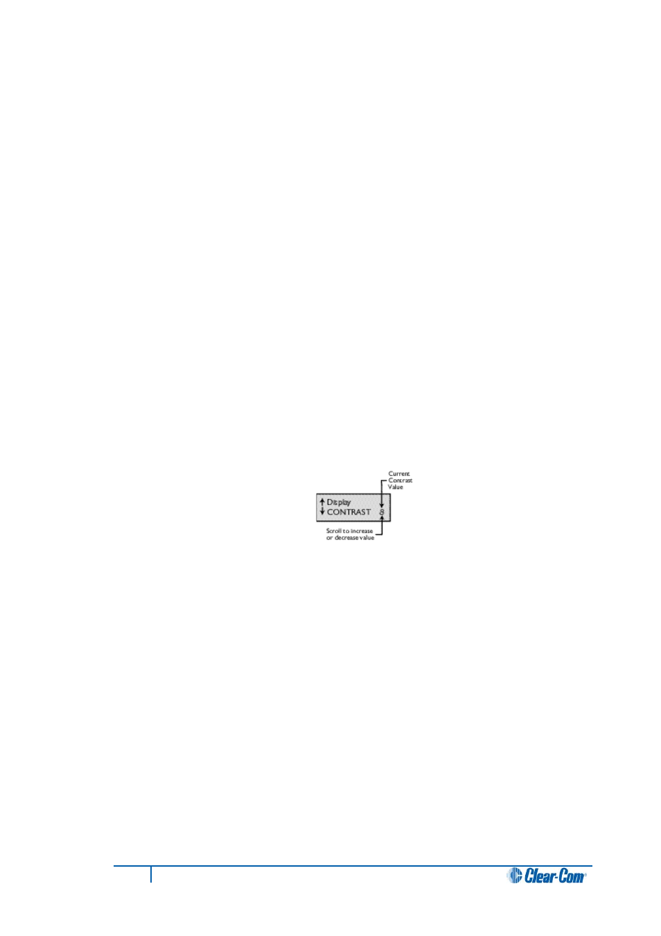 12 entering the current programming, 13 adjusting background lighting, Entering the current programming | Adjusting background lighting | Clear-Com i-Series Panels User Manual | Page 47 / 87